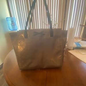 Kate Spade Mavis Street glitter Tote